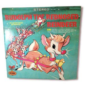 Rudolph The Rednosed Reindeer The Caroleer Singers & Orchestra PVC LP Record